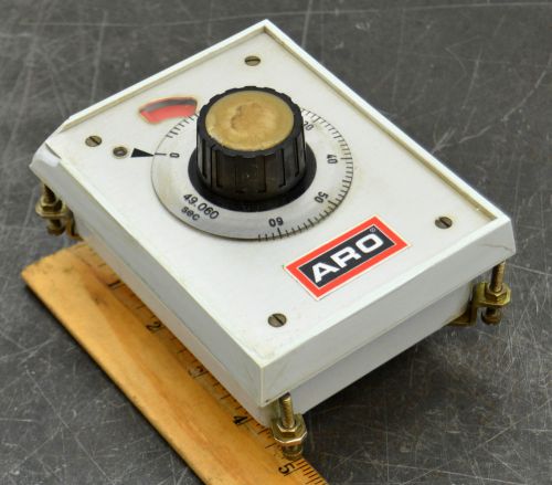 ARO 59096-060 PNEUMATIC TIMER AIR TIMER CONTROL USED 003