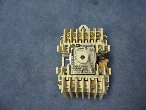 Cutler hammer c30bnm 120v coil used lighting contactor 10 pole 1 yr warranty a12 for sale