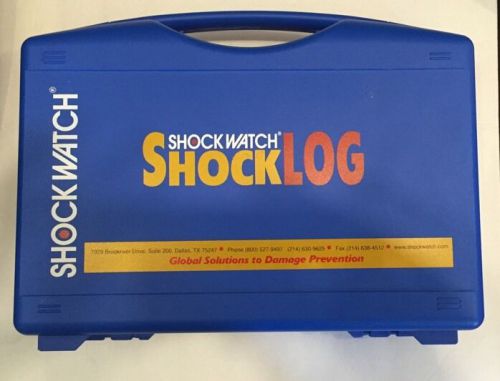 Lamerholm Fleming ShockLog RD298 Tri-Axial Shock Vibration Force Recorder Kit