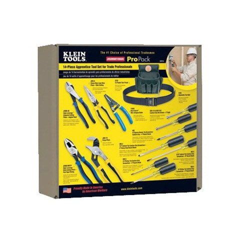 Klein tools 14 piece propack professional apprentice tool set; 92914 for sale