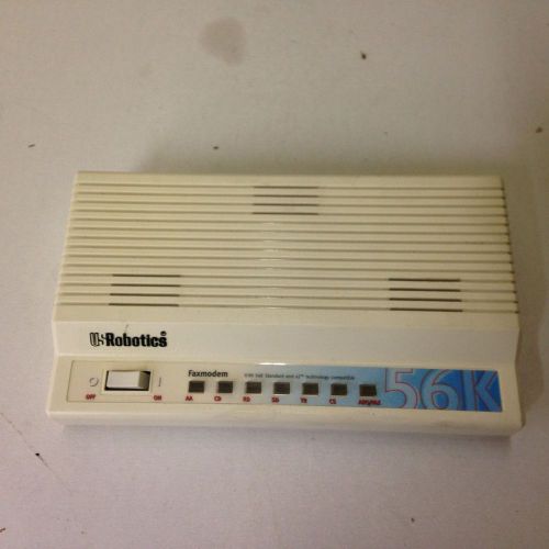 US ROBOTICS Faxmodem Sportster 56K 8781 External Fax Modem 0701