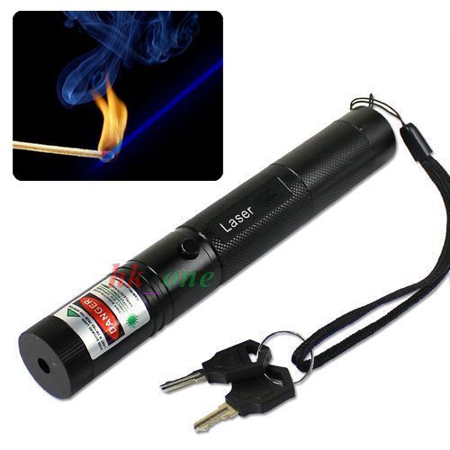 Military 405nm Blue Laser Pointer Light Lazer Beam High Power Tactical Toy Pen