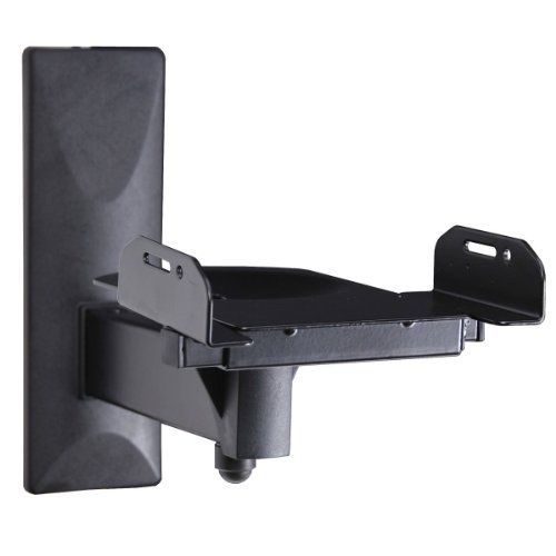 Videosecu one pair of side clamping speaker mounting bracket with tilt and for sale