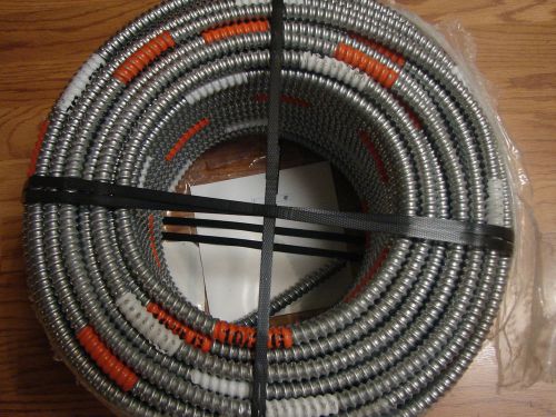 Electrical wire  10-3 ac - steel armor  w/grnd    83  ft for sale