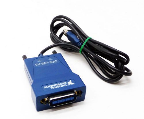 National Instruments GPIB-USB-HS 167965B-01 Interface Port Adapter IEEE 488