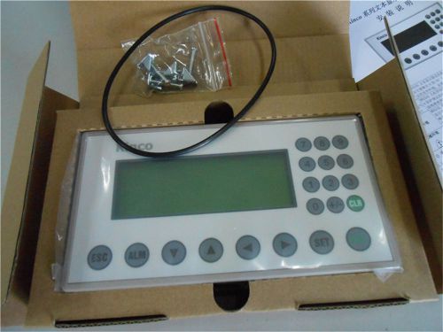 4.3&#034;stn single color hmi text md224l 192*64 20 keys programming cable software for sale