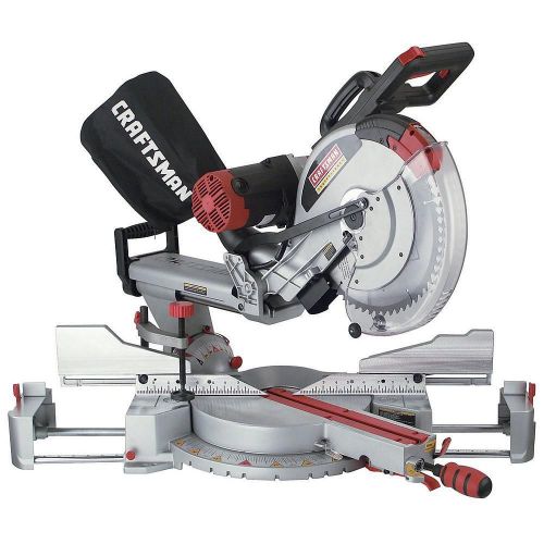 Brand New Craftsman Professional 12 in Dual Bevel Sliding Compound Miter Saw