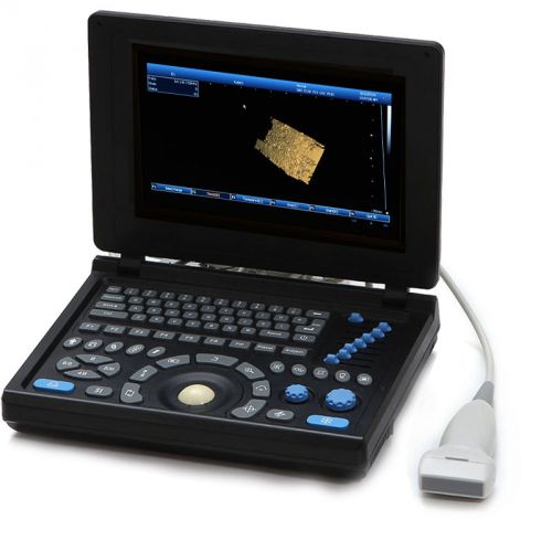 3d pc color full digital laptop ultrasound scanner linear ce fda veterinary vet for sale
