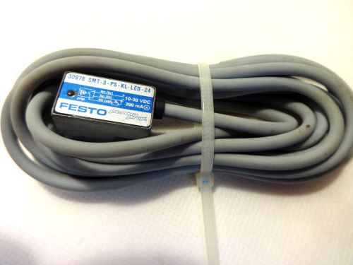 NEW NOT IN BOX FESTO SMT-3-PS-KL-LED-24 PROXIMITY SWITCH P/N 30976