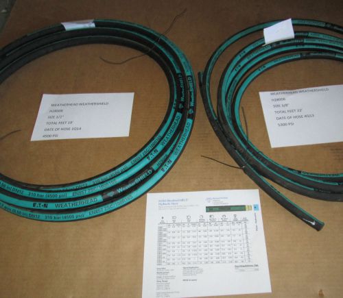 WEATHERHEAD H28006 3/8&#034; AND H28008 1/2&#034;  TWO WIRE WEATHERSHIELD