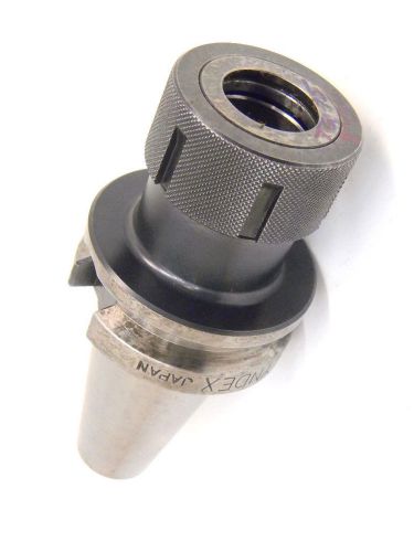 Used lyndex bt40 x tg75 single angle collet chuck b4007-0750 bt-40 x tg-75 for sale