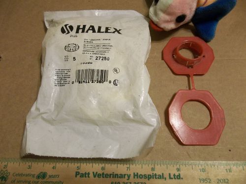 5 pieces: halex pvc “universal” snap-in bushing 27250 for metal studs ~ od 1”+ for sale