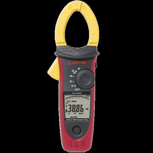 Amprobe acdc-53nav 1000a ac/dc trms navigator clamp meter for sale