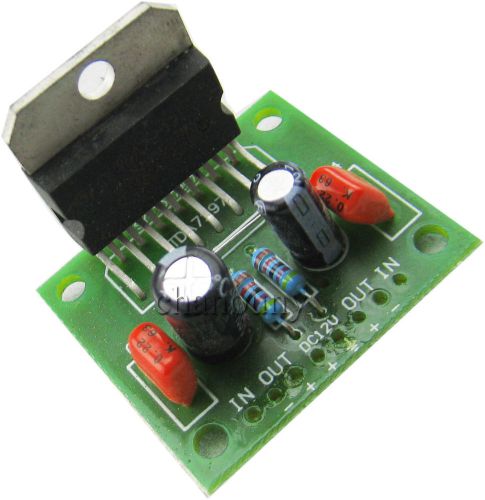 Ultra-small Dual-channel 15W +15 W TDA7297 amplifier board amp DC 6V-18V powered