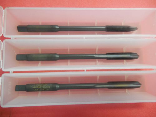 Widia gtd 18804 1/4-28 h3 2fl spiral point tap - lot of 3 for sale