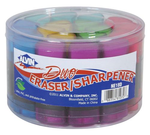 Alvin and Co. Twin Eraser/Sharpener Assortment Display