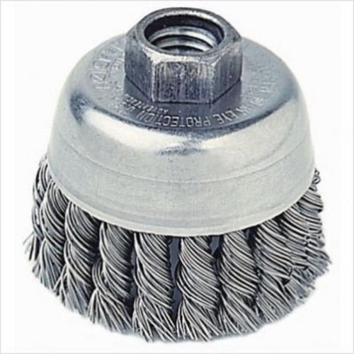 97792 3/4&#034; x .014&#034; x m-10 x 1.25&#034; stainless steel knot style cup brush radnor for sale