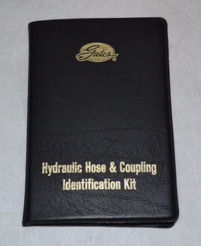 Gates hydraulic hose and coupling thread identification kit for sale