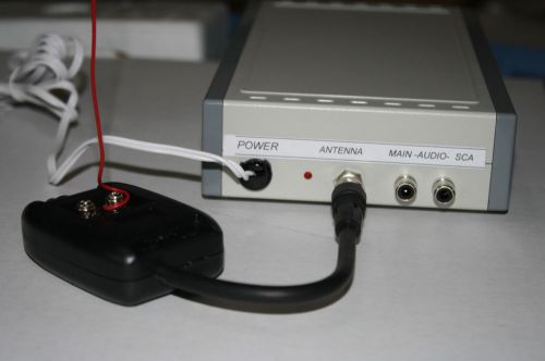 RADIO STATIONS FM TUNER , SCA (67 and 92)  and MAIN audio output