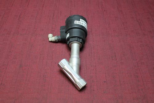 Omal J4SPG1644 1/2&#034; 316SS NC Angle Valve Used