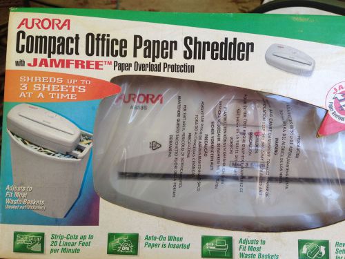 Aurora  AS-33S Compact Office Paper Shredder