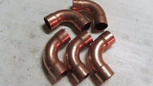 Lot of 5 NEW 2&#034;  Elbow C x C - COPPER PIPE FITTING