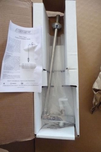 Fisher stainless steel glass filler 14inch pedestal model 59102 brand new for sale