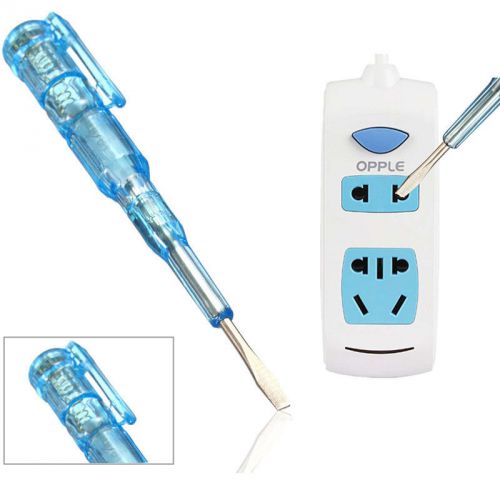 Voltage Detector Plastic Handle Electric Alert Tester Volt Test Pen Screwdriver