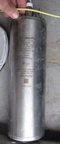 M10412 Goulds 1 HP 3 Wire 4&#034; Centri-pro Submersible 230V Motor