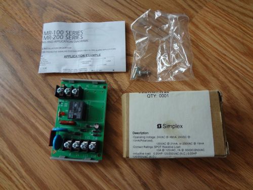 NEW Simplex 2088-9007 MR-101 Relay SPDT 20889007 FREE SHIPPING