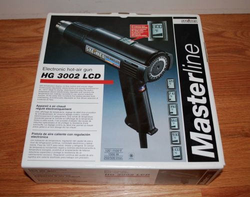 Steinel® Electronic Hot Air Gun Model HG 3002 LCD AC input 120V 1500W 120~1100F