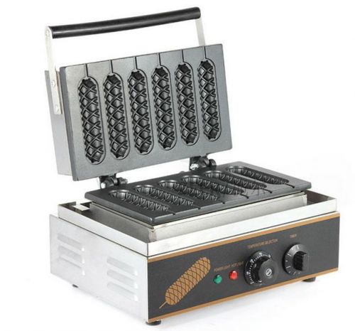 Commercial electric muffin French hot dog making machine waffle machine For DHL
