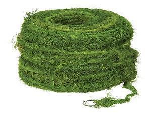 Moss Covered Wire 75&#039; feet Wedding Decor Topiaries Crafts Florist Supplies