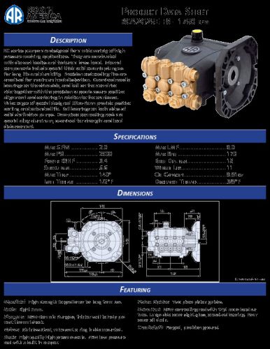 Rca 1750 rpm e version 5/8 hollow shaft with f8 flange rca2g25e-f8 1750 rpm pump for sale