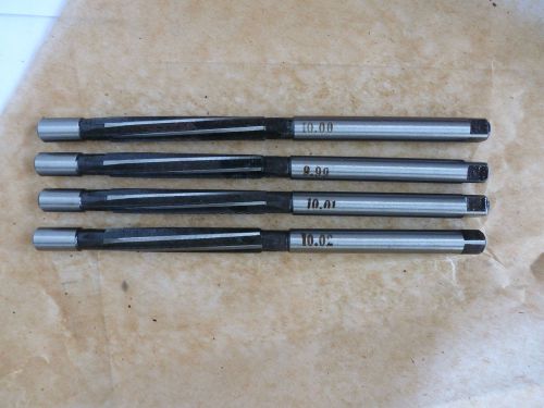 Valve guide reamer set  4 pc - from 9,99 to 10,02 for sale