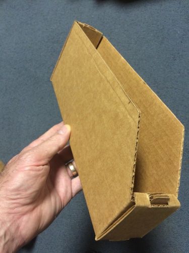 Pack of 50 Cardboard Bin Boxes 2&#034; wd x 12&#034; dp. x 4 1/2&#034; ht.