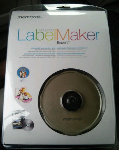Memorex CD &amp; DVD Label Maker Expert NEW SEALED