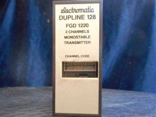 Electromatic Dupline 128  FGD 1220 2 Channels Monostable transmitter