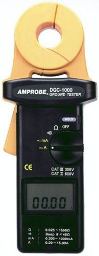 New in box amprobe dgc-1000a clamp-on ground resistance tester full warranty for sale