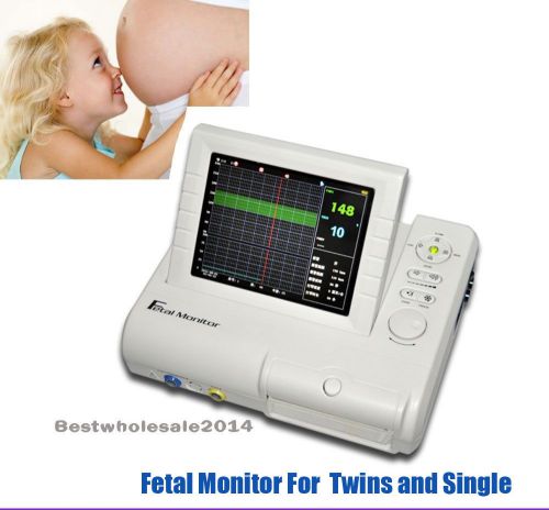 Twins  Fetal Monitor 8.4&#034; LCD  Rotate 60°  Maternal Retal electronic monitor