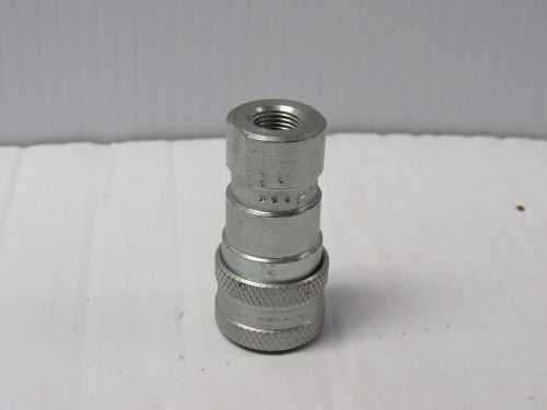 PARKER FEMALE STEEL HYDRAULIC QUICK CONNECT COUPLER COUPLING BODY H1-62 H162