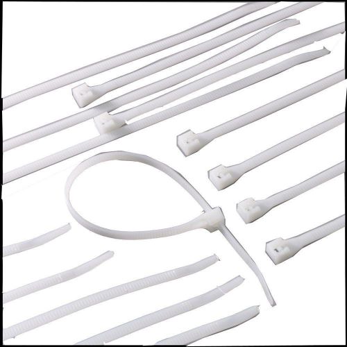 Commercial electric 14 in. natural double lock *125* cable ties for sale