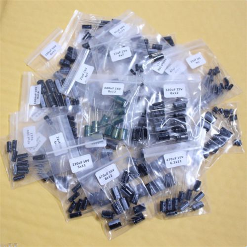 36 value*10pcs electrolytic capacitor assortment kit 360 pcs high quality rohs for sale