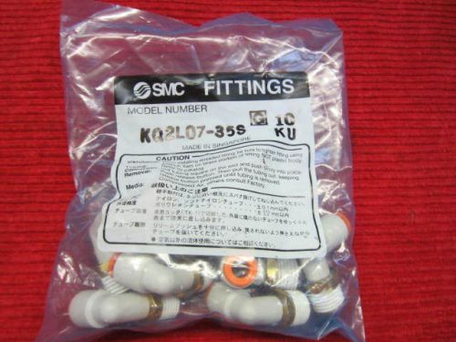 SMC KQ2L07-35S Elbow Fitting Bag of 10