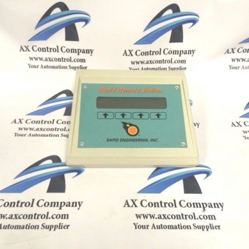 RAPID REMOTE STATION RAPID ENGINEERING INC. REI-08517 W/ 60 DAY WARRANTY