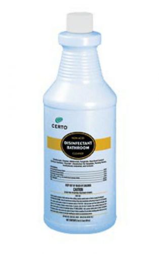 12/Case CERTO NON-ACID BATHROOM CLEANER Mildewstat Fungicide Multi-Purpose NEW