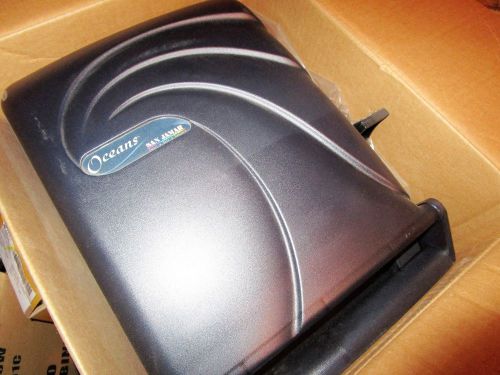 Towel Roll  Dispenser, NEW, Oceans Black Pearl, w/Lever,San Jamar