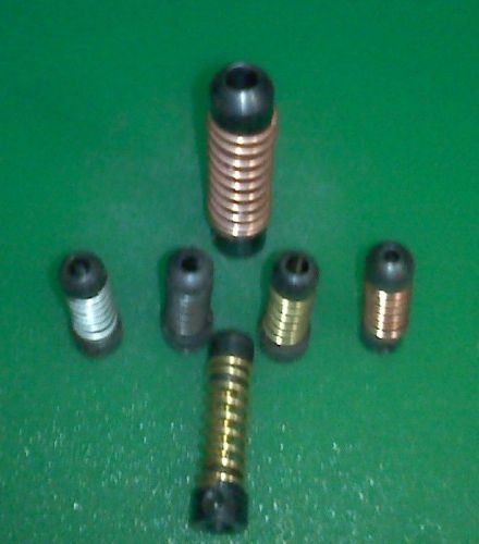 6 pc. spring drill stop set - aircraft aviation tools - usa - new for sale
