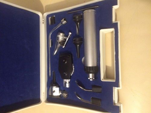 Otoscope &amp; Ophthalmoscope - Complete 11 Pieces ENT Medical, Diagnostic Set