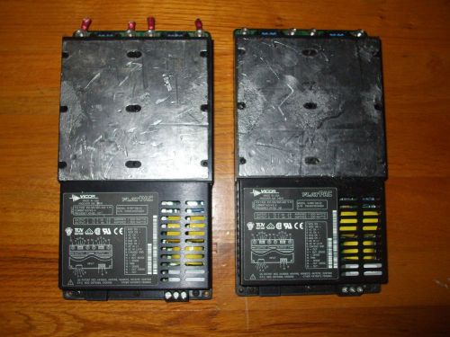 2 VICOR FLAT PAC POWER SUPPLIES MODEL VI-PUFF-CUU-CC 2-72V 2.8 AMP OUTPUTS 200W